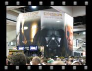 The Sideshow Collectibles booth.