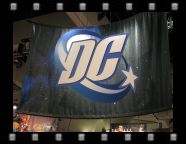 The banner for the DC booth. This year, it was just like last year. Same old, same old.