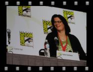 Julie Gardner from the Doctor Who panel on Sunday morning.